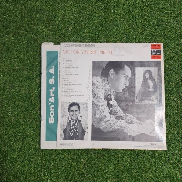 victor yturbe piruli Vinyl Condicion Romatic Mexican Latin Pop Music 1970s - Picture 9 of 14